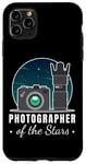 iPhone 11 Pro Max Photographer Stars Photography Night Sky Astrophotographer Case