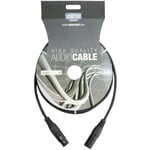 Câble DMX XLR mâle/ femelle 6 m noir LD Systems Y97473