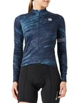 Sportful 1122503 Cliff Sup W TH JRS T-Shirt Women's Galaxy Blue Berry Blue Black L