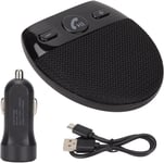 Kit Mains Libres Bluetooth pour Téléphone Portable - Haut-Parleur de Voiture sans Fil Bluetooth 5.0 avec Technologie CVC8.0 de Double Réduction du Bruit,Prise en du Récepteur(Q420)