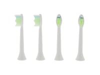 Vivanco Hx6064, 4 Styck, Vit, Philips, Diamondclean, Flexcare Platinum, Flexcare+, Flexcare, Healthywhite, Healthywhite+, Easyclean, For..., Blister