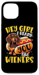 iPhone 13 Hey Girl I heard you like Wieners Funny Dachshund Case