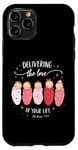 Coque pour iPhone 11 Pro Delivering the Love of Your Life – L&D Nurse Crew