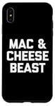 Coque pour iPhone XS Max Mac & Cheese Beast T-shirt humoristique avec inscription humoristique