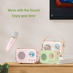 Child Singing Speaker Set Portable Wireless Karaoke Set For Outdoor