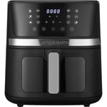 Friteuse sans huile – ARTHUR MARTIN - Airfryer 6,6 L- 1600 W - Ecran tactile - 7 pré-réglages - Noir