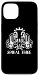 Coque pour iPhone 13 Spiral Tribe | Techno Hardstyle Gabber Tekno 23