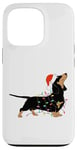 Coque pour iPhone 13 Pro Ho Ho Ho Teckel