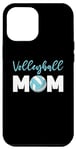 Coque pour iPhone 12 Pro Max Maman de volley-ball pour femme - Pour la fête des mères - Pour les amateurs de sport