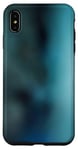 Coque pour iPhone XS Max Gris bleu turquoise dégradé