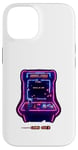 Coque pour iPhone 14 Manette de jeu d'arcade rétro classique