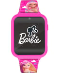 Barbie Kids Pink Silicone Strap Interactive Watch BAB4064