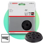 Bosch PEX 125 PEX 12 PEX 400 125mm Hard Velco Backing Pad 2608601062 Sander