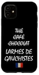 Coque pour iPhone 11 Larmes De Gauchistes Bardella Rassemblement 2027 Francais