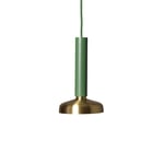 Pholc Blend 9 loftslampe grøn/messing, LED