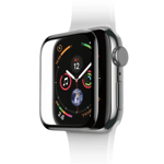 SiGN Heldekkende Skjermbeskytter til Apple Watch 4/5/6/SE 44mm - Svart