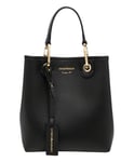 Emporio Armani sac à main femme EW000362AF12103MC032 medium Black - Silver Nero