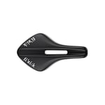 Fizik Transiro Aeris R5 Selle de vélo de Triathlon Courte Distance, Coque renforcée en Carbone avec Rails en Alliage, Largeur 135 mm, Noir