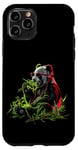 Coque pour iPhone 11 Pro Panda Bear Motif Animaux Amoureux Des Animaux Casque Dj