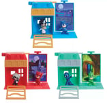 PJ Masks Trap & Escape Playset Gekko Night Ninja Owlette Luna Girl Catboy Romeo