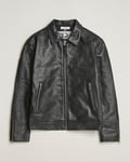 Nudie Jeans Eddy Rider Leather Jacket Black