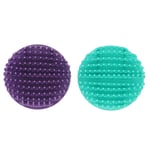 Hair Brush Head Massage Wet Dry Dual Use Purple Green Shampoo For Hair Care BLW