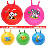 Children Kindergarten Bouncing Balls Inflatable Toys Kids Space Hopper Hop Ball