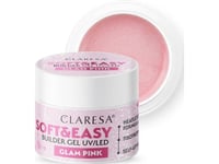 Claresa Soft&Amp Easy Nail Builder Gel - Glam Pink 12G