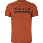 harkila logo S/S t-shirt Arabian Spice 5XL