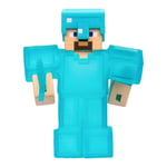 Heroes of Goo Jit Zu Minecraft Stretchy Characters, Steve With Diamond Armor & S