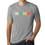 Homme Tee-Shirt Jeux Vidéo Rétro Jeux D'arcade Classiques - Retro Video Games Classic Arcade Gaming - T-Shirt Graphique Éco-Responsable Vintage Cadeau Nouveauté