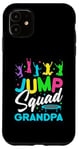 iPhone 11 Jump Squad Grandpa Trampoline Bounce Birthday Trampolining Case