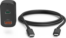 HAMA adapter til bil med USB-C kabel