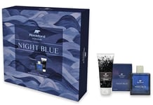 Lot Homme Parfum Rockford Night Blue EDT 100ml+ Gel Douche E Echantillons Cadeau