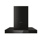 Haier I-LINK HATS6DS46BWIFI Hotte murale, 60 cm, avec commande tactile, 5 niveaux de puissance, fonction booster, minuterie, fonction Wi-Fi, noir