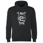 Jurassic Park T-Rex Bones Hoodie - Black - S