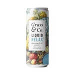 Grass & Co. Liquid Relax (Peach, Chamomile & Reishi)  Sparkling Drink 250ml