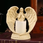 DIY Angel Wings Easter Ornament Nordic Electronic Candle Crafts  Desktop