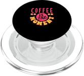 Café en grains de caféine Lover Tasse à café Barista PopSockets PopGrip pour MagSafe