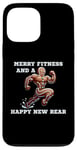 iPhone 13 Pro Max Merry Fitness Happy New Rear Workout Christmas Cookie Case