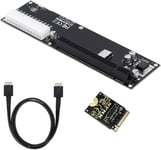 Adaptateur hôte PCI-E 3.0 M.2 M-Key vers Oculink SFF-8612 SFF-8611 pour carte graphique externe GPD Win Max2 et SSD