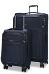 Samsonite B-Lite 5 55cm & 78cm Softside Luggage Set Navy