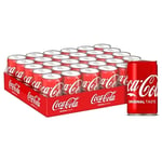 Coca Cola Original Mini Coke Cans 150ml - 24 Pack