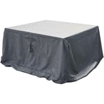 Hesperide - Housse pour table rectangulaire extérieure Hambo xl gris - 308 x 190 x 80 cm - Hespéride