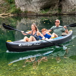 Sevylor Montreal Inflatable Kayak Up to 3 Person 1 Child 2 Adults Water Sport