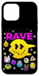 Coque pour iPhone 12 mini Rave On Social Media Emotional Sarcastic Smile Faces Doodles