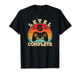 6th Wedding Anniversary - 6 Years Married - Level 6 Complete T-Shirt