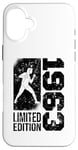 Coque pour iPhone 16 Plus Escrimeur Anniversaire né en 1963 sport d'escrime Escrime