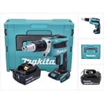 Dfs 452 G1J Visseuse à cloison sèche sans fil 18 v Brushless + 1x Batterie 6,0 Ah + Makpac - sans chargeur - Makita