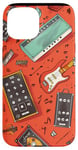 Coque pour iPhone 15 Guitare Pédale Ampli Cartoon Musique Lover Nouveautés Design